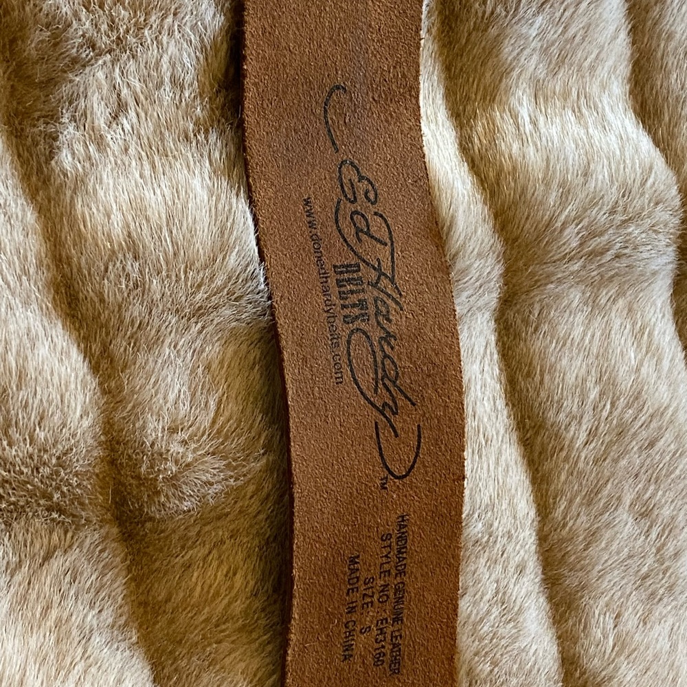 Ed Hardy vintage leather belt - Picture 4 of 7